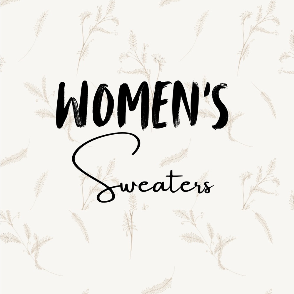 Sweater Listings Below!